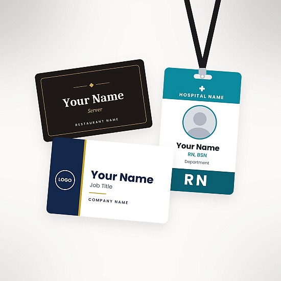 Custom Name Badge Builder